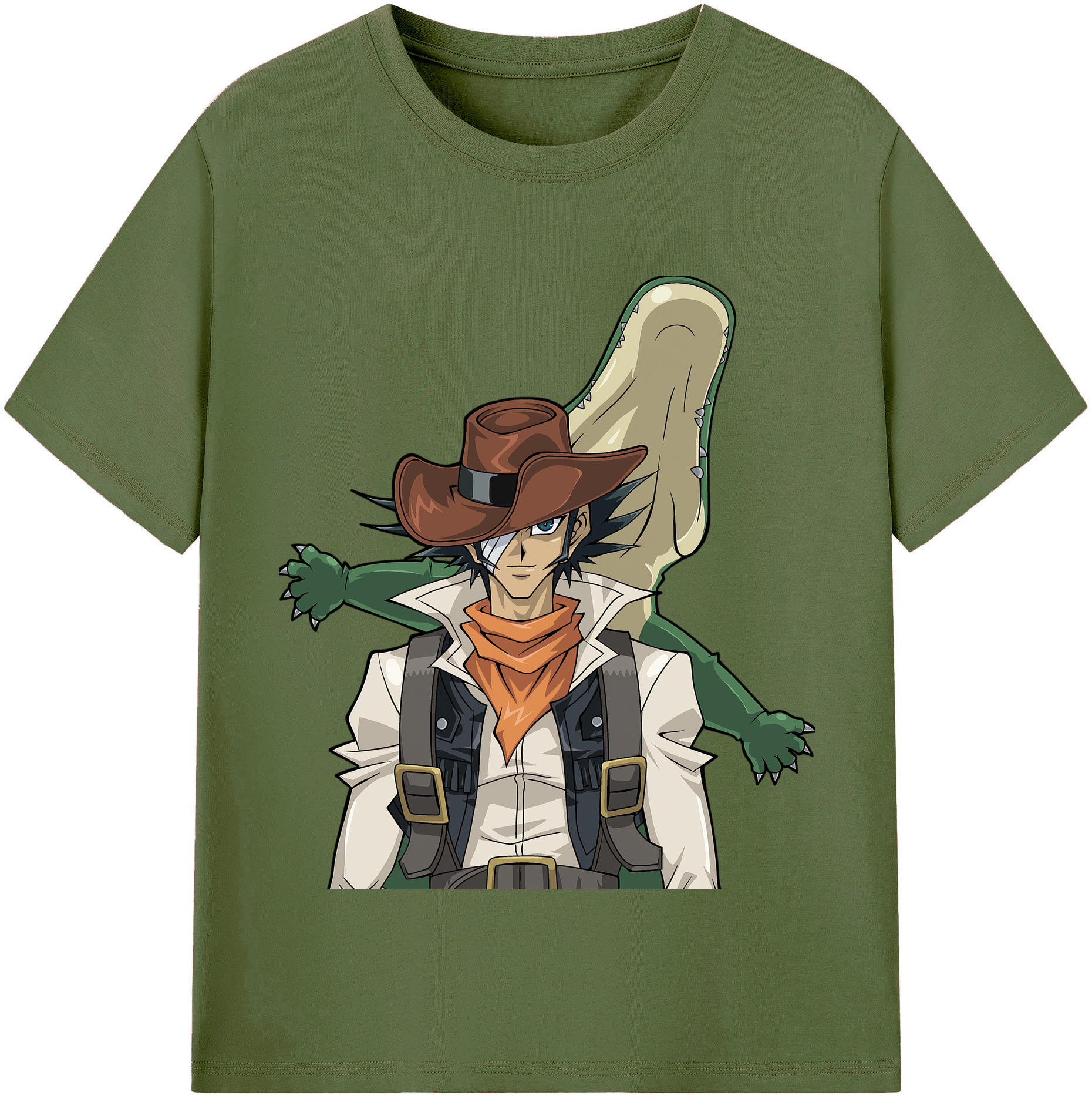 （画像用） 遊☆戯☆王 Yu-Gi-Oh! 綿100％半袖Tシャツ（フロントプリント）